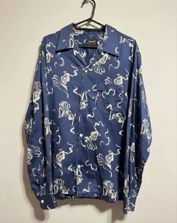 stevenson overall 오픈 카라 셔츠