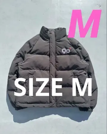 90 Logo Rich Puffer Jacket size M