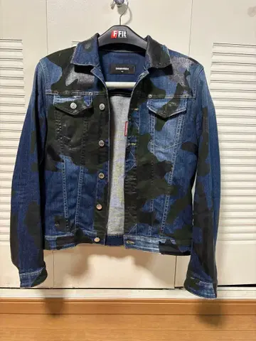 DSQUARED2 19-20 Dan Denim Jacket 46 카모