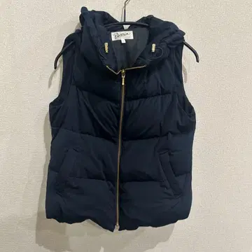 dessin 데셍 충전솜 베스트 네이비 사이즈 3