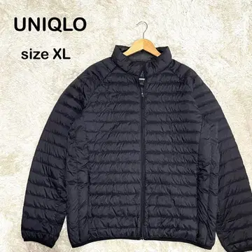유니클로 UNIQLO 울트라 라이트 다운 남성용 XL 블랙 집업 경량