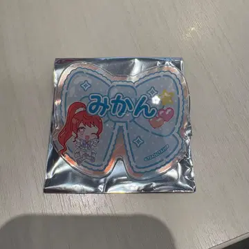 캐릭터핀 프리파라 네임 배지 미캉