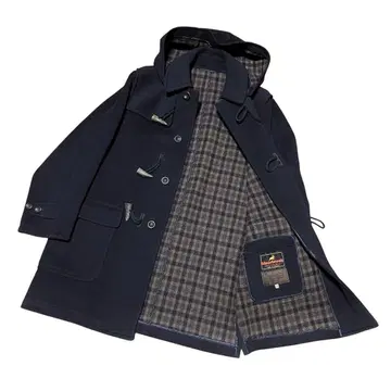 레어 새상품급 Valstar Moorbrook 헤링본 더플 코트 50