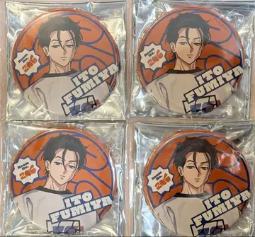 카리스마 카리스마 건보 캔뱃지 이토 후미야 4개 세트