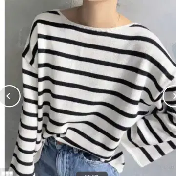 Spick & Span 테이프얀 루즈 풀오버