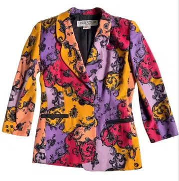 로리스 아자로 올 패턴 자켓 롱 기장