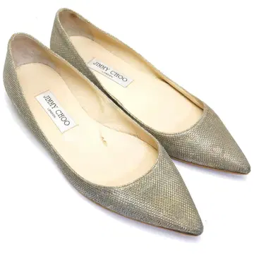 지미추 펌프스 플랫슈즈 신발 36.5 23.5cm 뜨개질