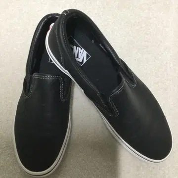 VANS 블랙 슬립온 신발