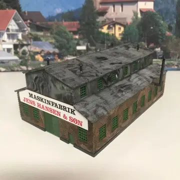 철도 모형 HO 유럽 디오라마 스트럭처 Heljan(?)