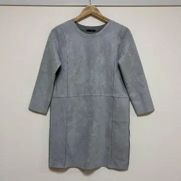 DOUDOU 스웨이드라이크 원피스