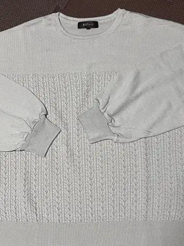 Reflect 베이지 긴팔 스웨터 M