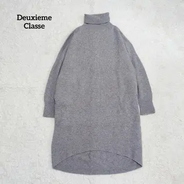 두지엠 클라세 CHESS 터틀넥 원피스 니트 원피스