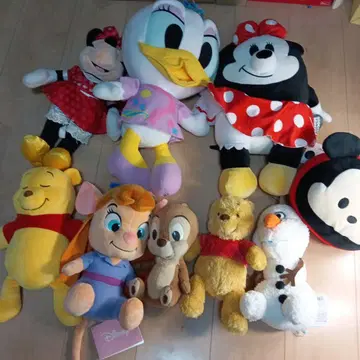 디즈니 봉제 인형 묶음 판매
