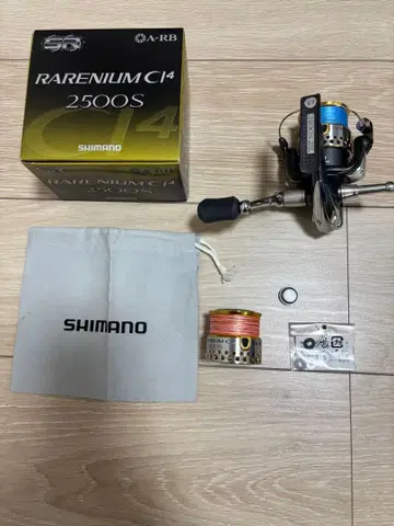 새상품급 시마노 레어니움 CI4 2500S 릴 교체 스풀 포함