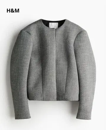 H&M 스트럭처드 트윌 자켓