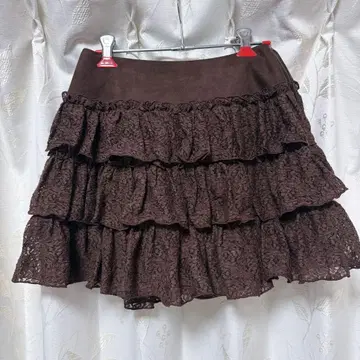 Heather 프릴 미니 스커트