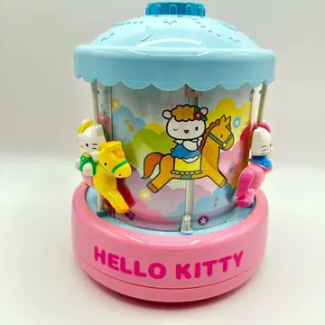 새상품 [레어] 헬로키티 플라네타륨 회전목마 22