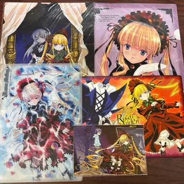 로젠 메이든 클리어 파일 책받침 엽서 세트