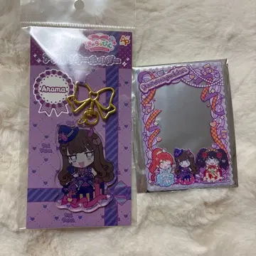 프리파라 캐릭터 아로마 아크링 키링 카드 케이스