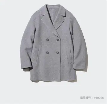 유니클로 더블 페이스 숏코트