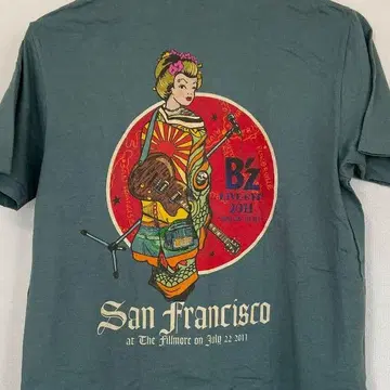 S 사이즈 T셔츠 B'z long time no see 2011 굿즈