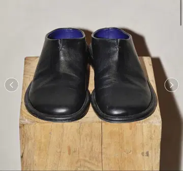 todayful 슬라이드 레더 슈즈