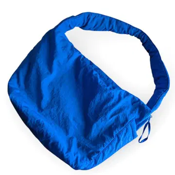 SINSS 나일론 개더 숄더백 블루 파랑