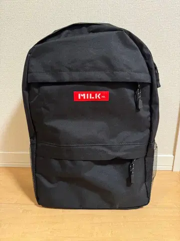 MILKFED 블랙 백팩