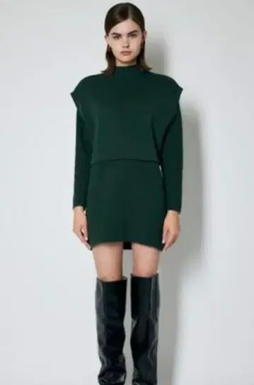 moussy 마우지 LAYERED MINI 드레스