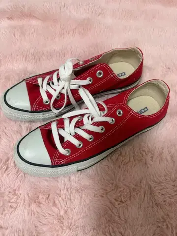 빨간색 ALL STAR 스니커즈