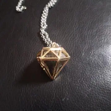 운석 파우더 기페온 육각형 목걸이