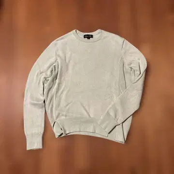 drawer 얇은 그린 코튼 니트 1