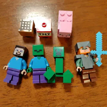 마인크래프트 미니 피규어 세트