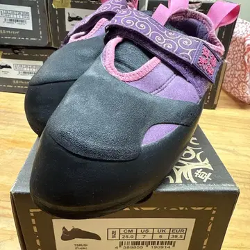 아사쿠사 클라이밍 TSURUGI 신발 25.0 cm 보라색