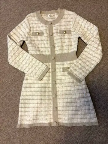 에블린 Evelyn 니트 원피스 트위드