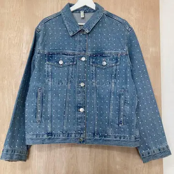ZARA 자라 큐빅 데님 자켓 G