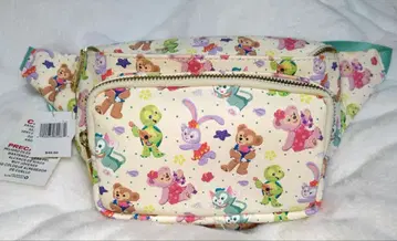 하와이 아울라니 디즈니 한정 더피 앤 프렌즈 웨스트 파우치