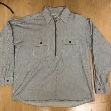 파이브 브라더 하프 지퍼 made in USA 80s