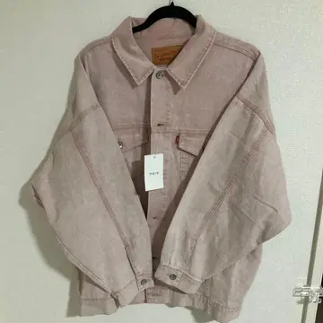 시마무라 Helm 핑크 데님 자켓 M 류카츠라기 빅 G 자켓