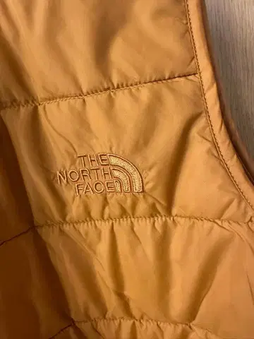 THE NORTH FACE 다운 베스트 오렌지 (S)