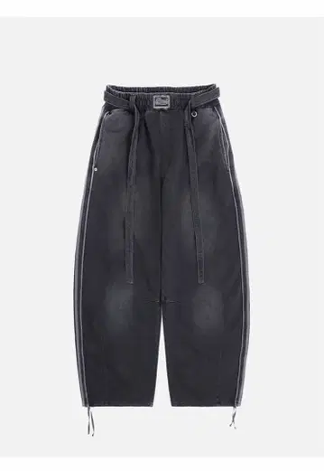 Badblood 다크 그레이 숏팬츠 넘버 프린트 91