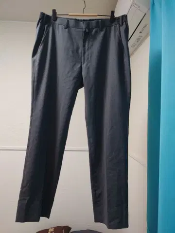 그레이 슬랙스 팬츠