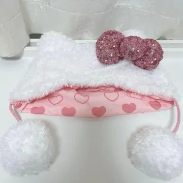 USJ 헬로키티 폼폼 포함 햇