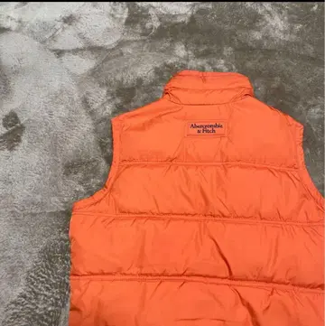 Abercrombie&Fitch 다운 베스트 자켓 오렌지 카키