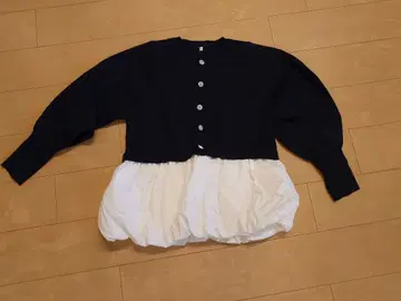 coca 코카 벌룬 니트 스웨터 L 사이즈