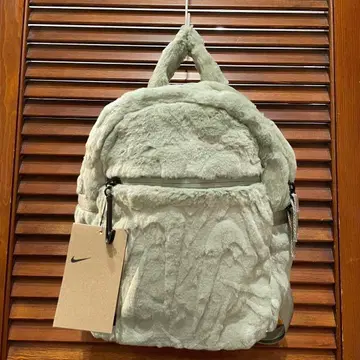나이키 퓨추라 인조 모피 미니 백팩 그린