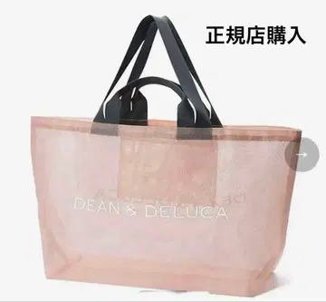미사용 새상품 택 포함 DEEN DELUCA 메쉬 BIG 토트백