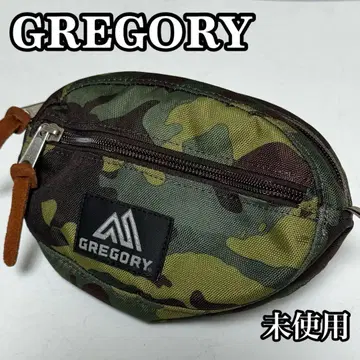 미사용 GREGORY 그레고리 팬블 파우치 M 딥 포레스트 카모