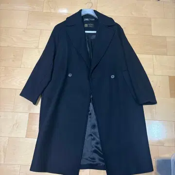 ZARA 블랙 울 코트