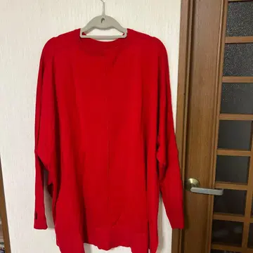 손가락 구멍 니트